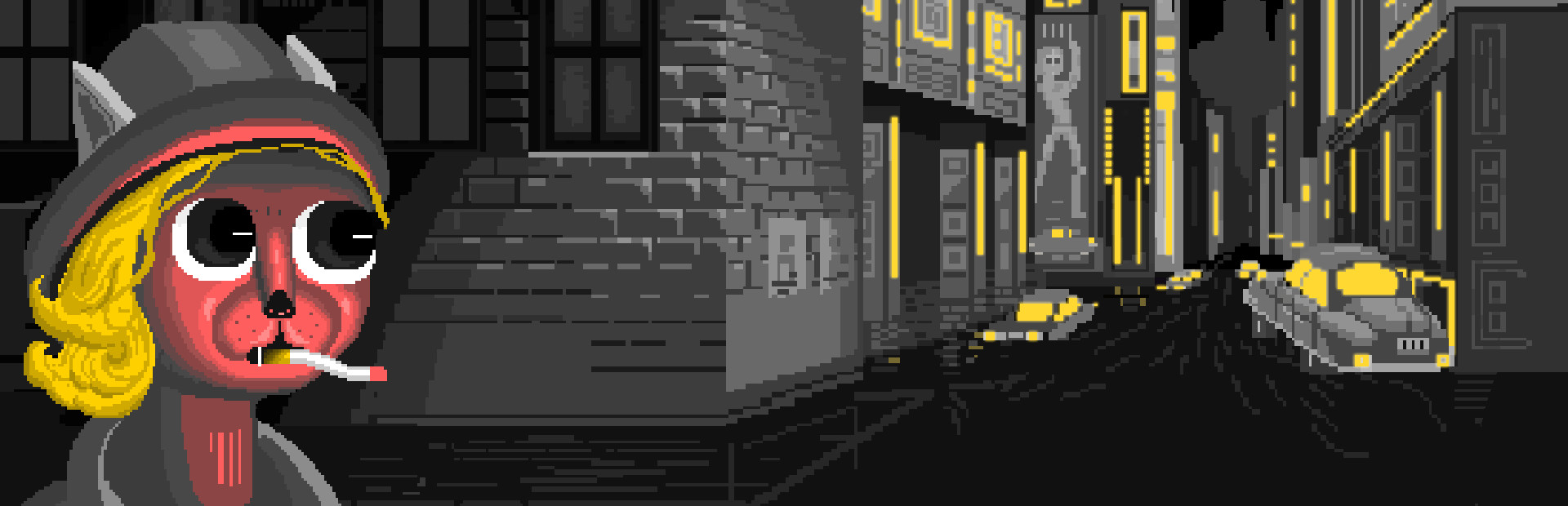 This rain will never end - noir adventure detective
