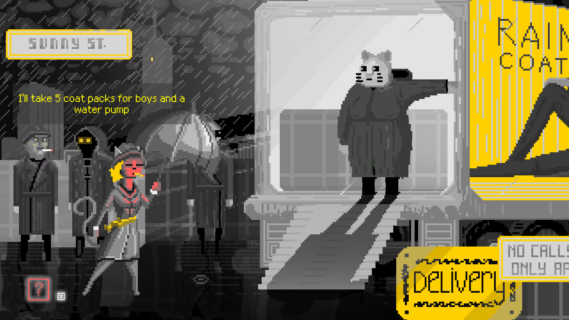 This rain will never end - noir adventure detective Featured Screenshot #1