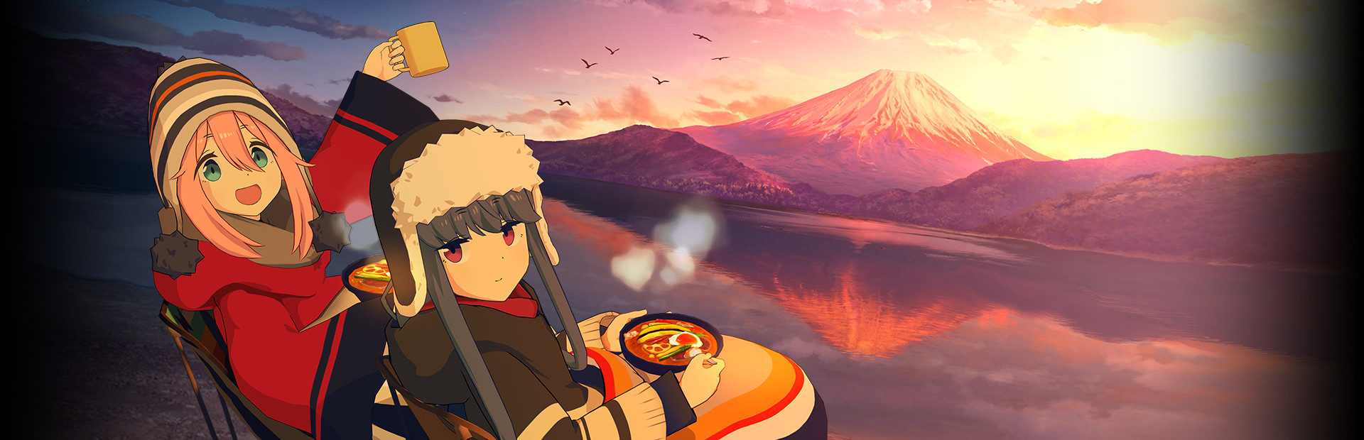 Laid-Back Camp - Virtual - Lake Motosu