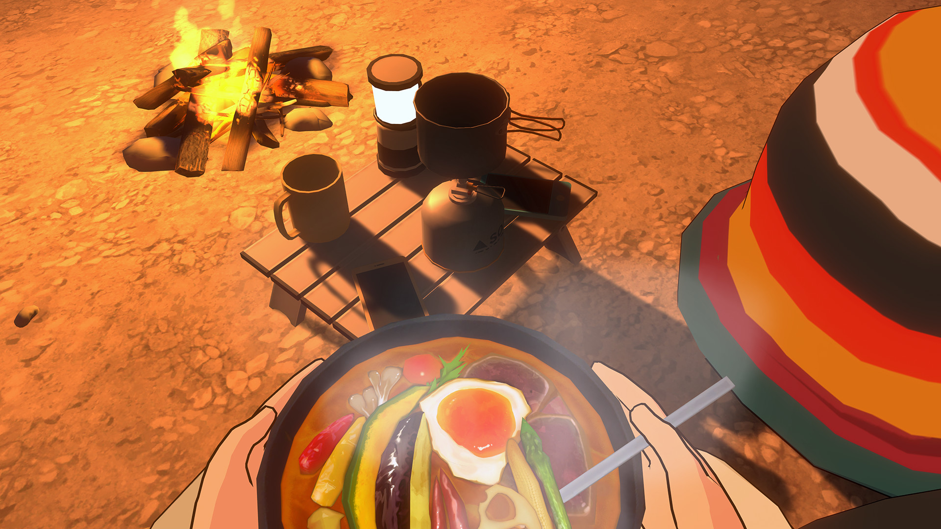 Laid-Back Camp — Virtual — Lake Motosu