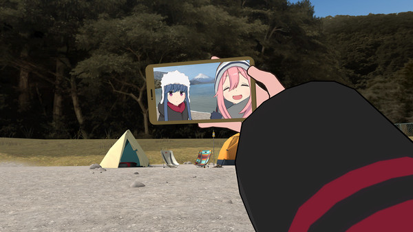 摇曳露营△ VIRTUAL CAMP ～本栖湖篇～-游戏截图