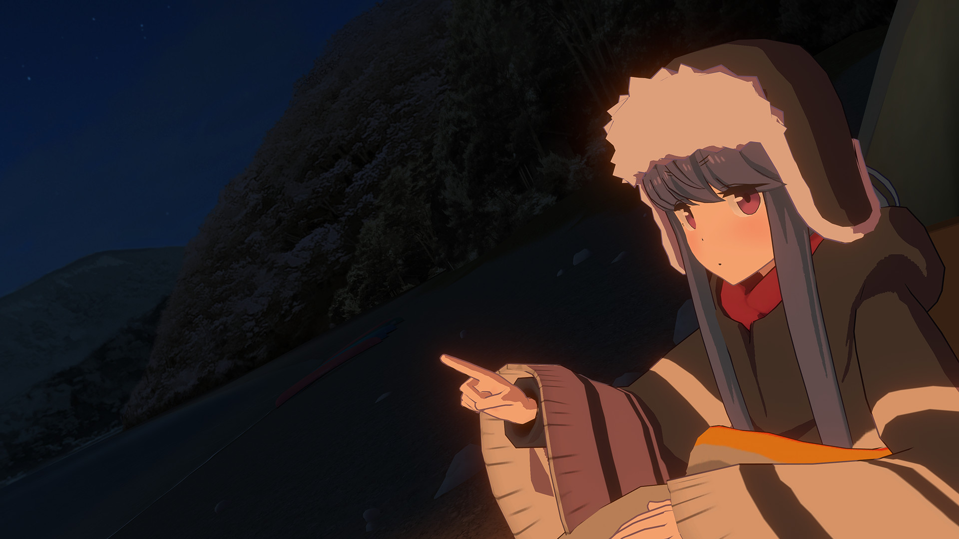 Laid-Back Camp — Virtual — Lake Motosu