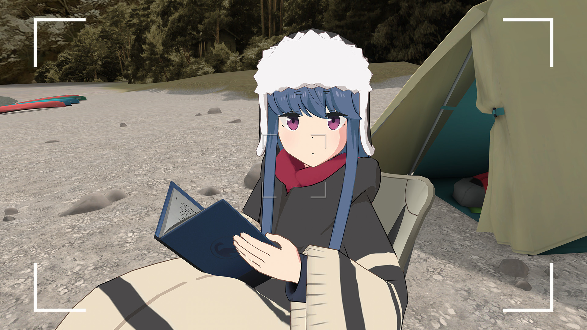 Laid-Back Camp — Virtual — Lake Motosu