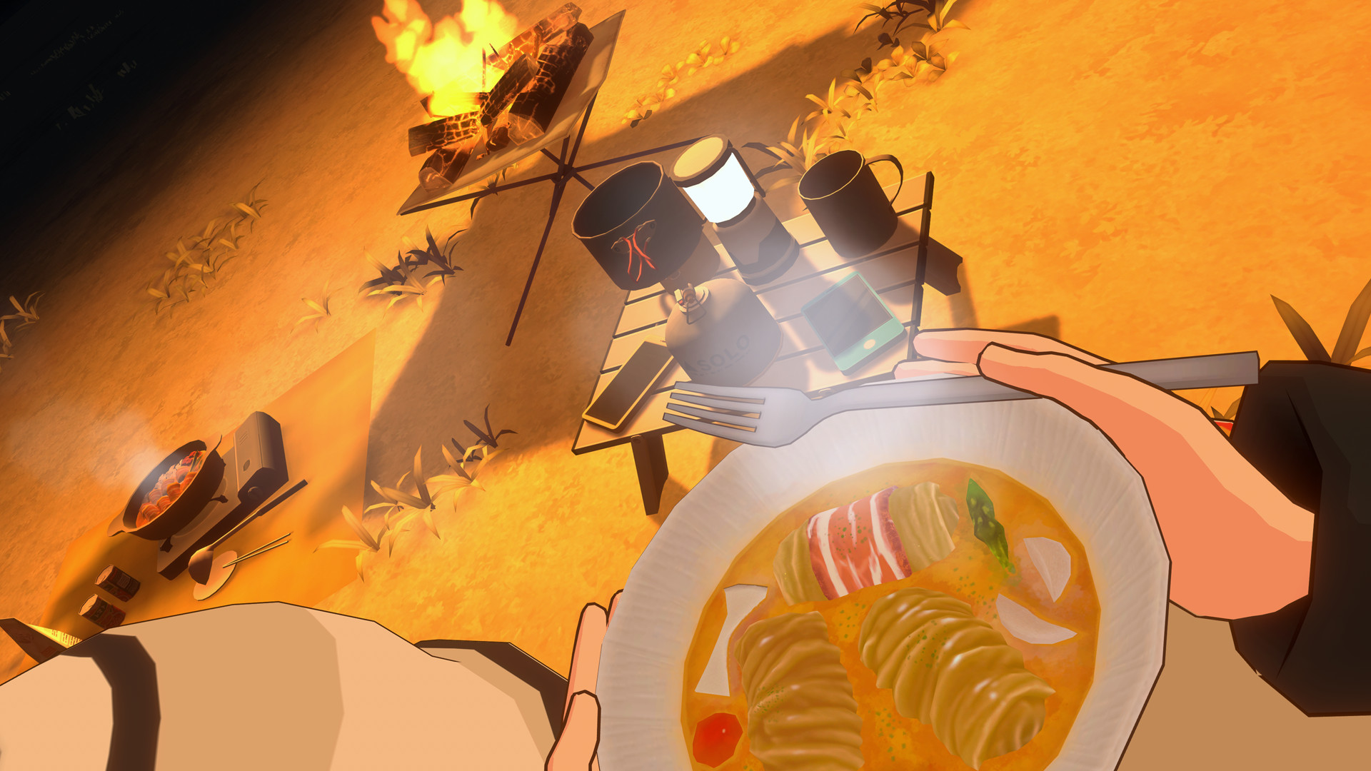 Laid-Back Camp — Virtual — Fumoto Campsite