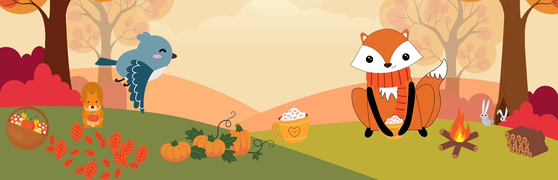Feed the Pets Fall Animals