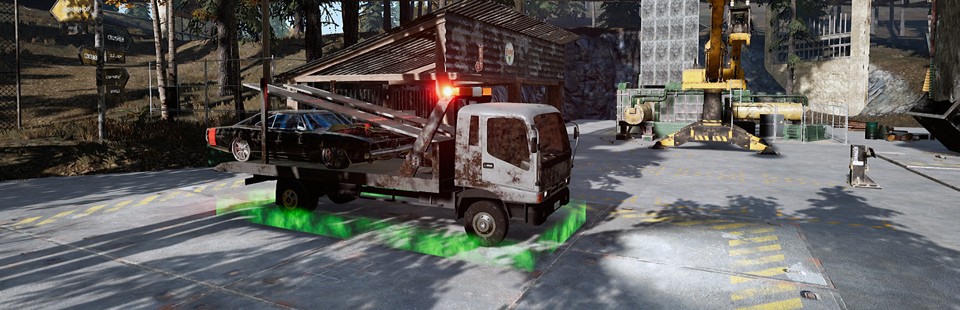 Junkyard Simulator: First Car (Prologue 2)