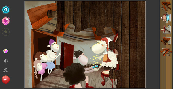 Children's Jigsaw Puzzles - A Warm Story