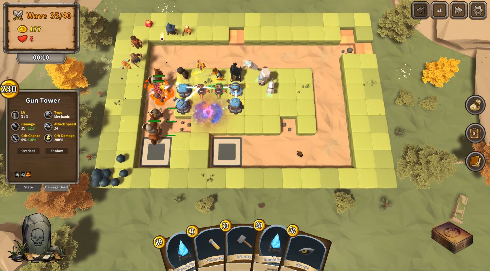 #1. Tiny Defender (Steam) Podle: Blue Heart Games