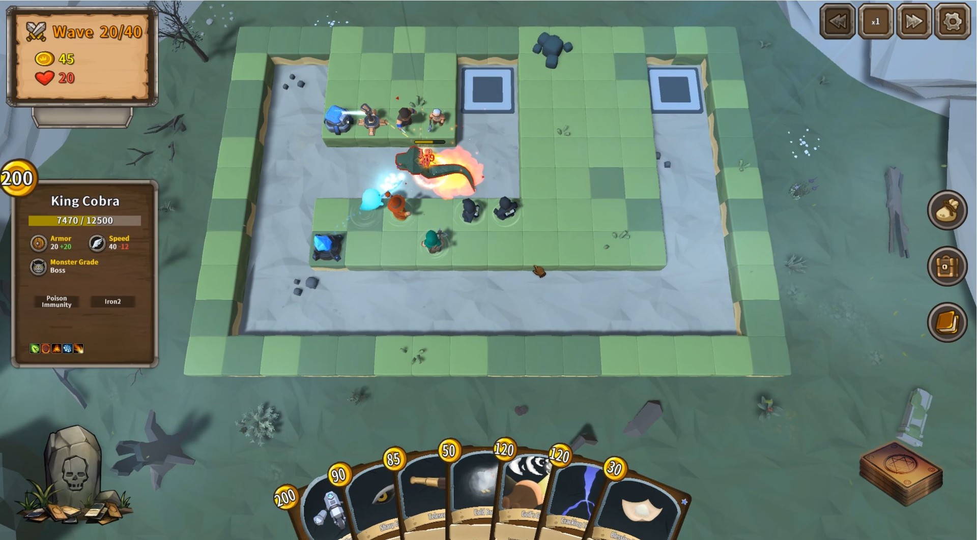 #2. Tiny Defender (Steam) Podle: Blue Heart Games