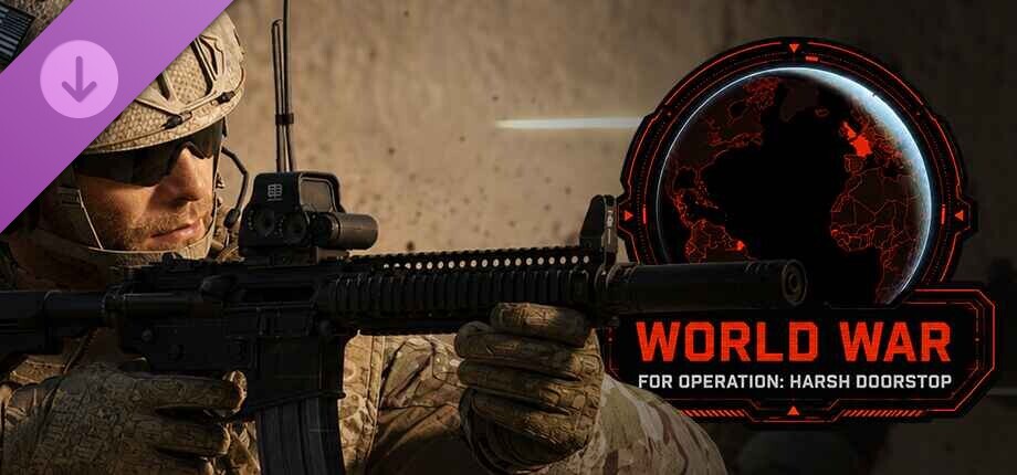 Pre-Order: World War for Operation: Harsh Doorstop cover art