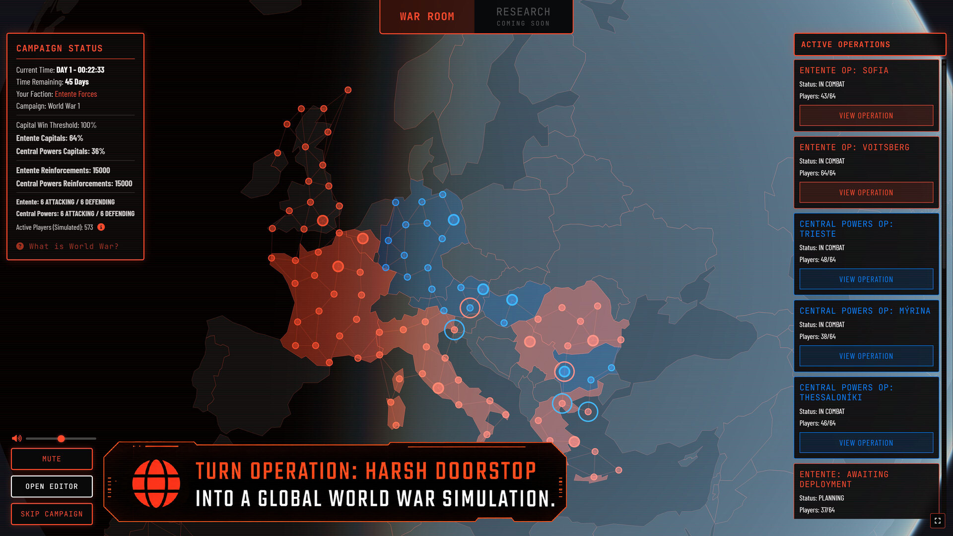 Pre-Order: World War for Operation: Harsh Doorstop Featured Screenshot #1