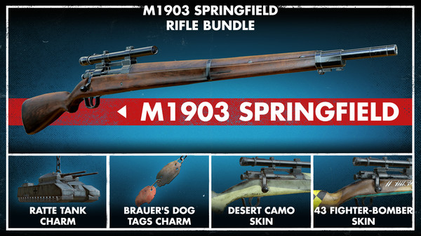 KHAiHOM.com - Zombie Army 4: M1903 Springfield Rifle Bundle