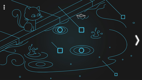 Screenshot of Hidden Memory - Neko's Life gameplay showing in-action mechanics