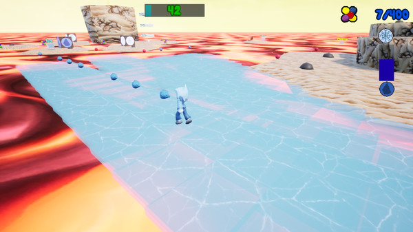 Screenshot z Droplet: States of Matter