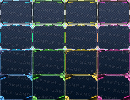RPG Maker MZ - Krachware User Interface Material CYBER