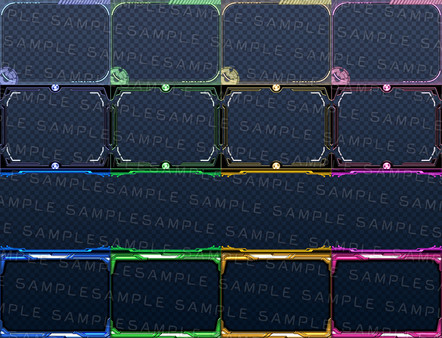 RPG Maker MZ - Krachware User Interface Material CYBER