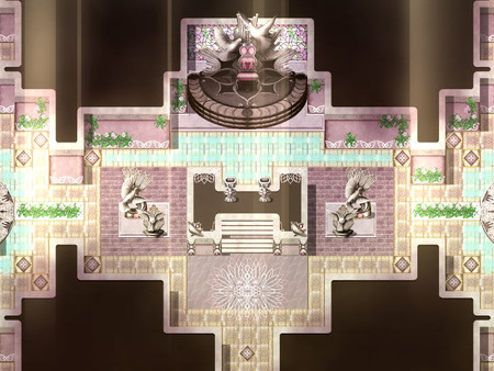 RPG Maker MV - KR Elemental Dungeon Tileset - Dark Light Lightning Metal