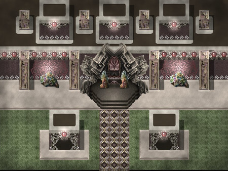 RPG Maker MV - KR Elemental Dungeon Tileset - Dark Light Lightning Metal