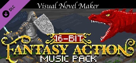 Visual Novel Maker - 16 Bit Fantasy Action Music Pack banner image