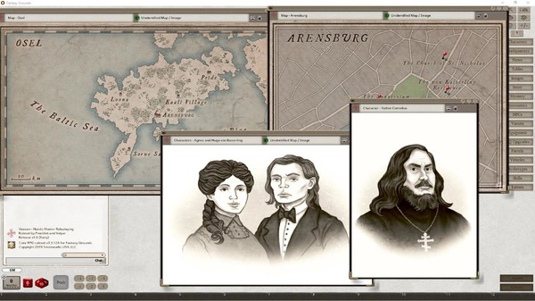 Fantasy Grounds - A Wicked Secret & And Other Mysteries