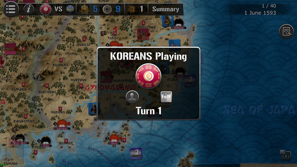 Wars Across The World: Korea 1592 — скриншот 11