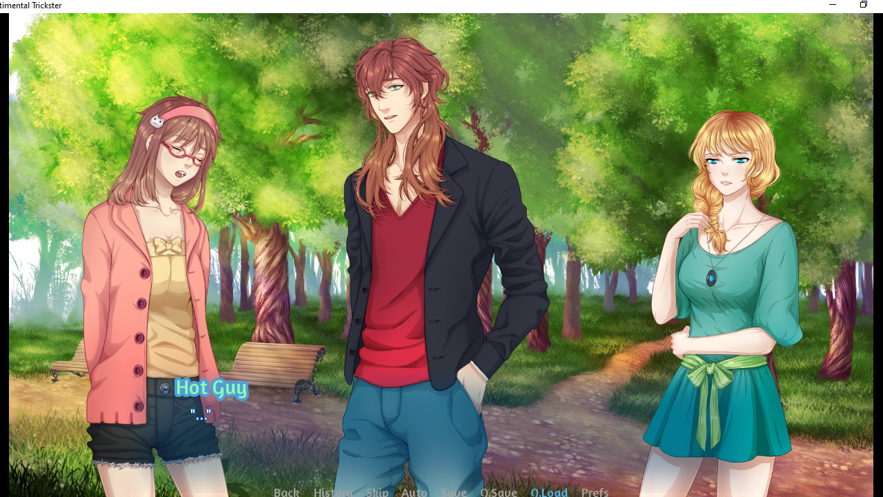 Sentimental Trickster: Yaoi BL Gay Visual Novel Demo Featured Screenshot #1