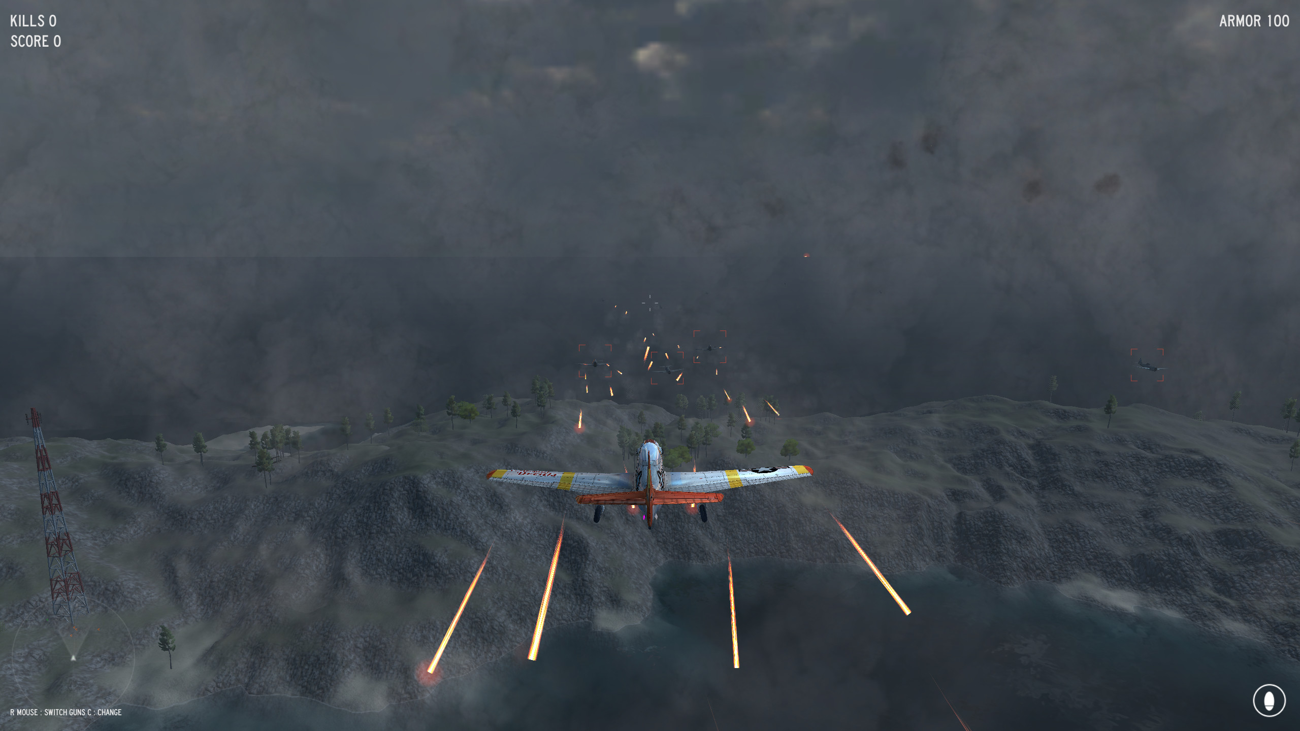 X air combat screenshot