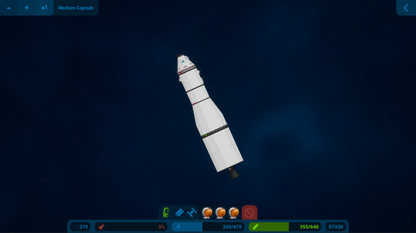 Screenshot z Tiny Space Academy