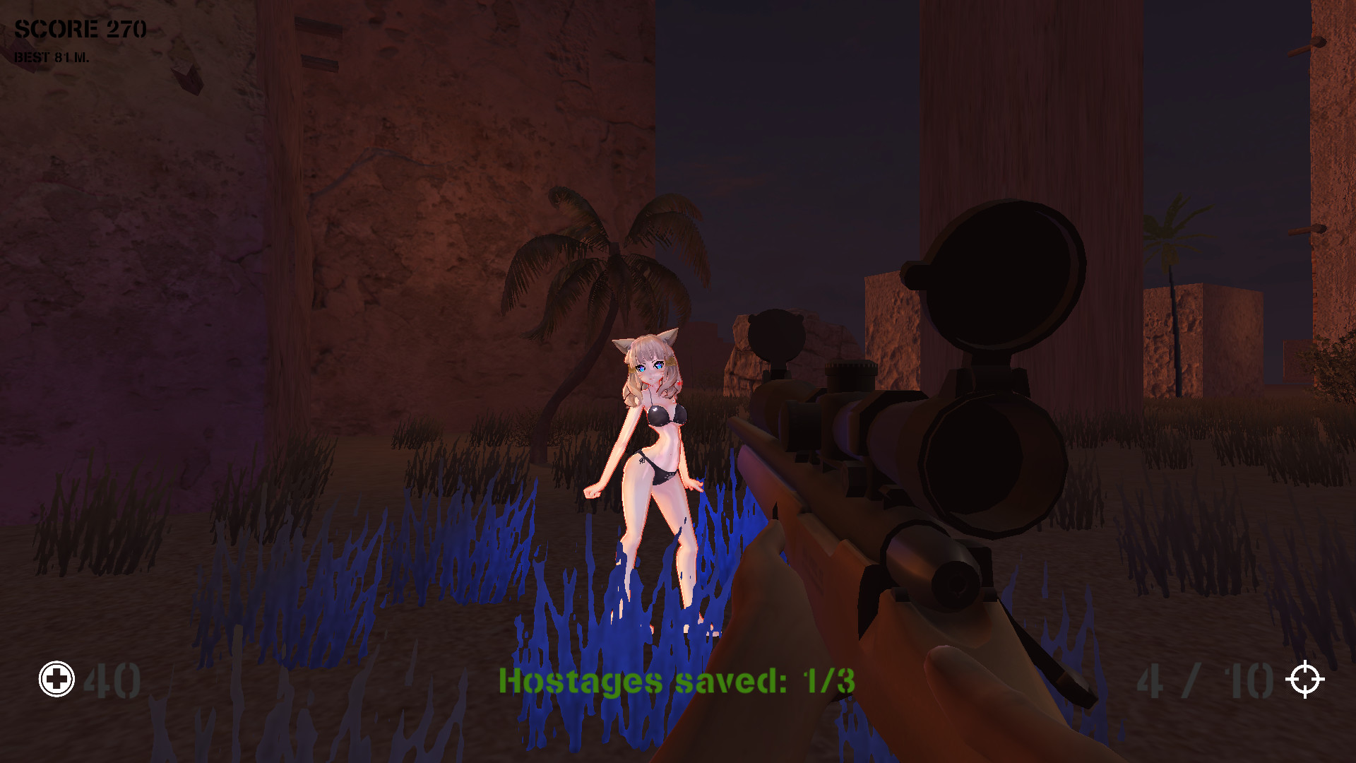 #3. Sexy Sniper (Steam) De: Guilty Pleasure Games