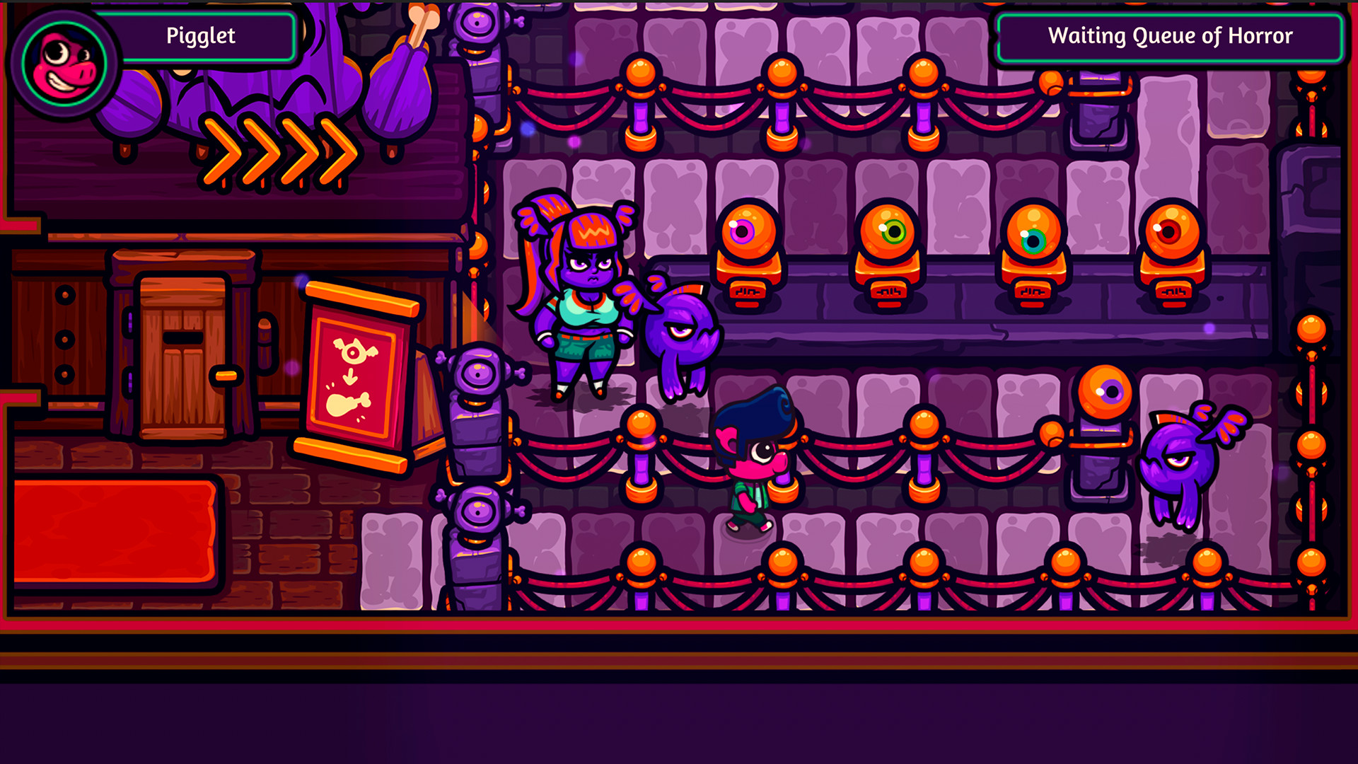 Pigglet in Mrs. Big Bad Werewolf screenshot