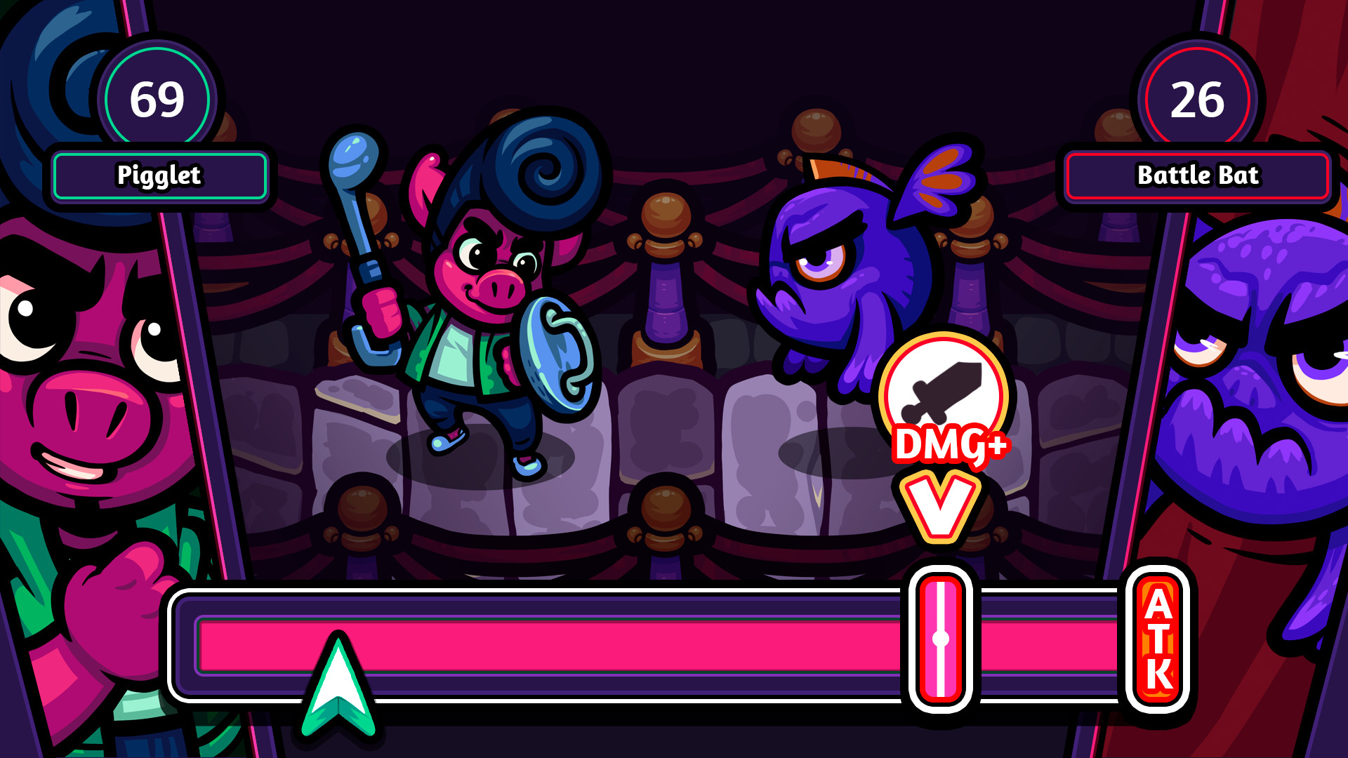 Pigglet in Mrs. Big Bad Werewolf screenshot