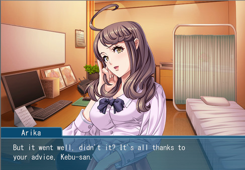 Screenshot z The Clinic of Depravity - A Wife Reveals Her True Nature in Front of Her Husband -