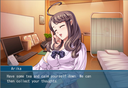 Screenshot z The Clinic of Depravity - A Wife Reveals Her True Nature in Front of Her Husband -