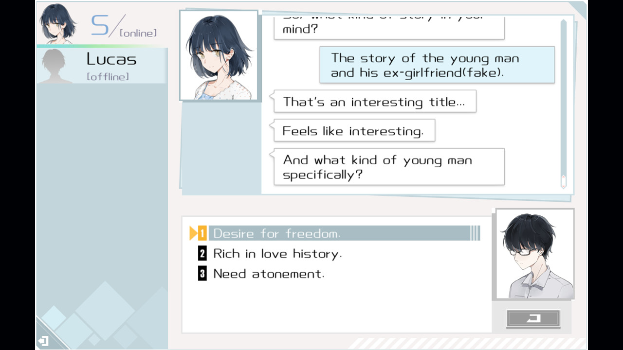 #3. Love in the distance (Steam) 由: Level-Buster Studio