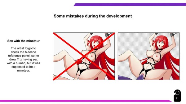 Trix and the Horny Tower - Adult Art Pack