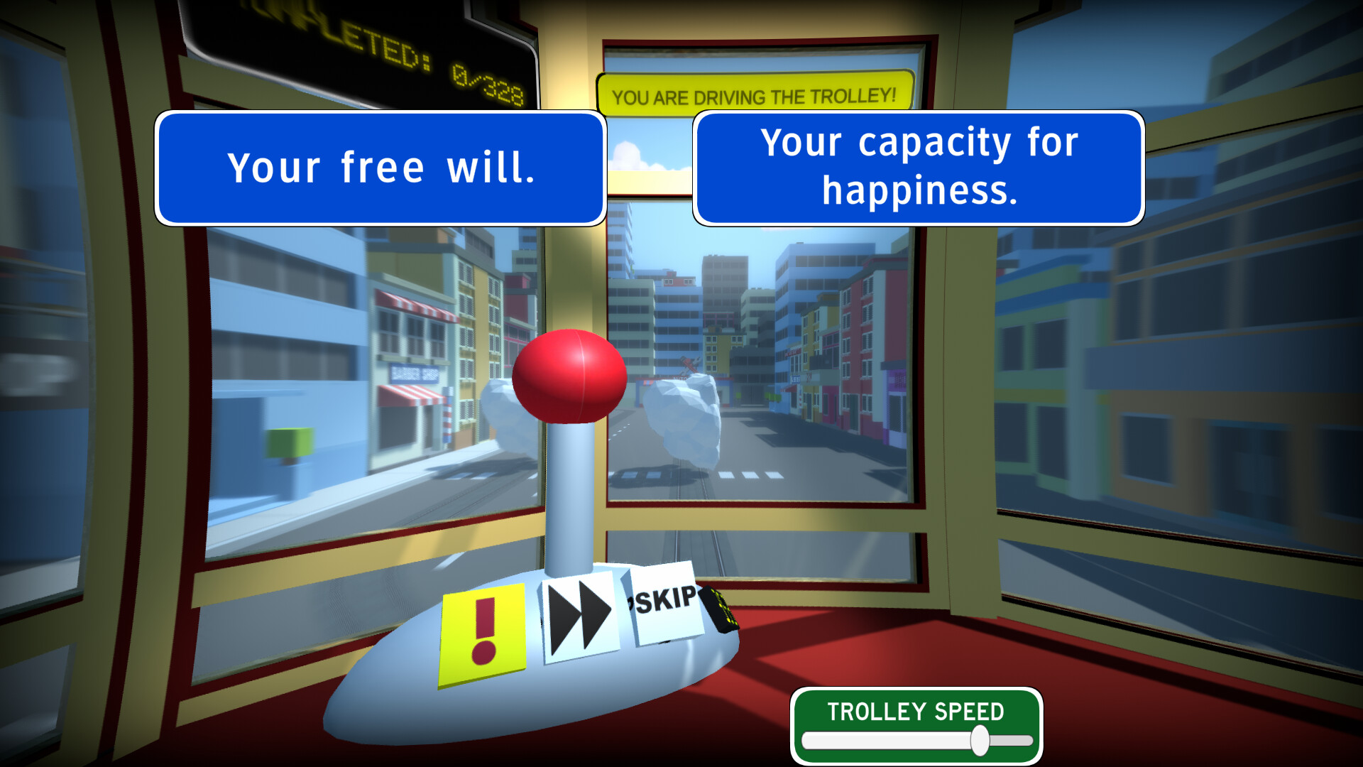 #9. The Trolley Problem Game (Steam) 由: Newfa LLC