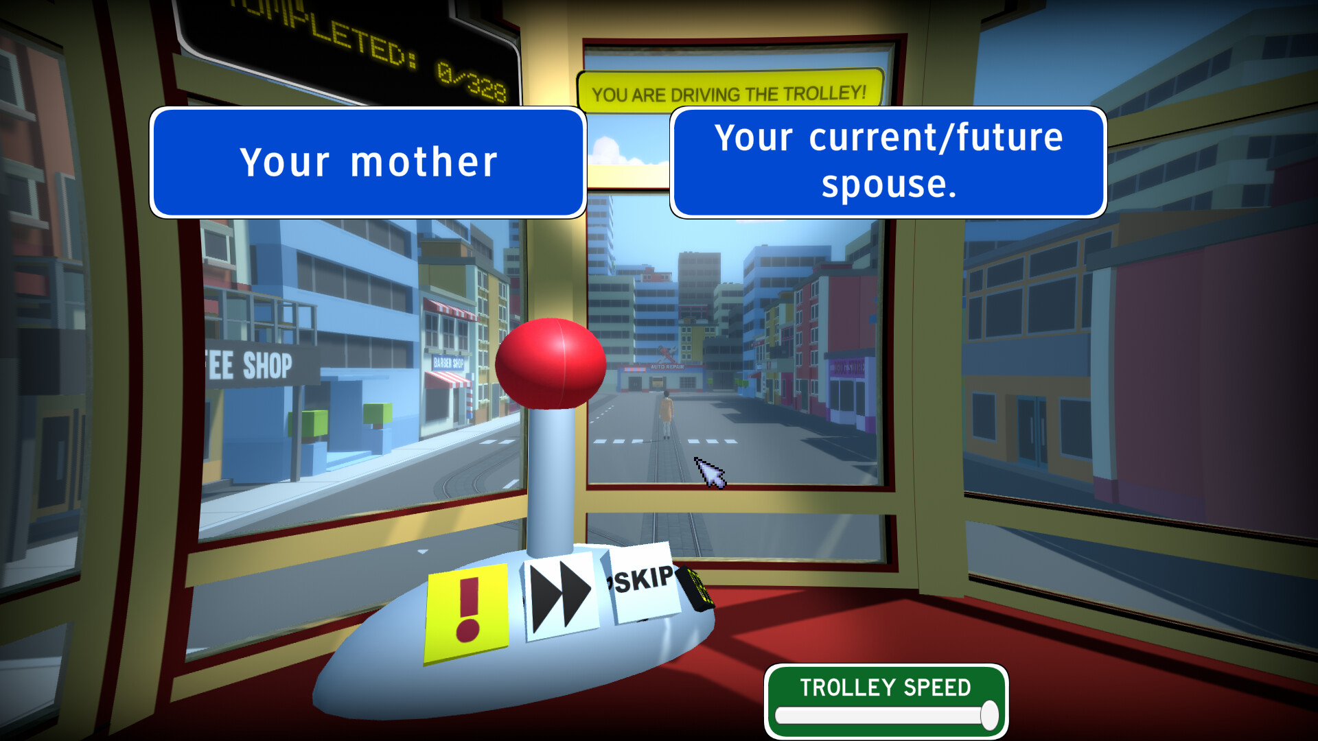 #6. The Trolley Problem Game (Steam) 由: Newfa LLC