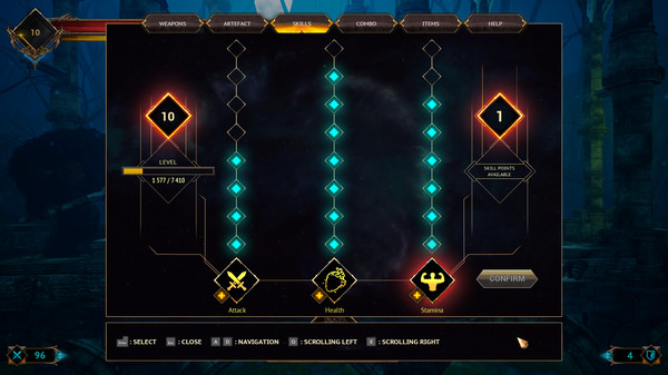 Screenshot z Demon Skin