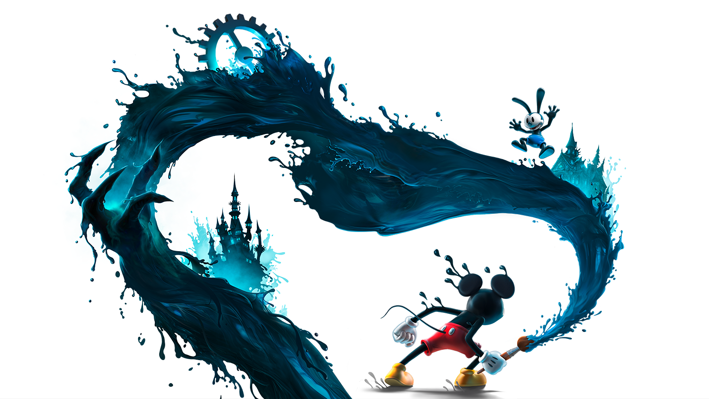 Disney Epic Mickey: Rebrushed - Imagem de Fundo do Jogo