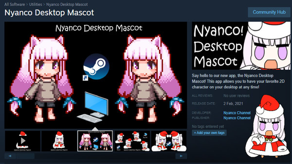 Nyanco Desktop Mascot