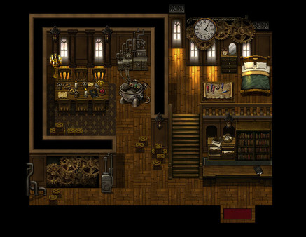 KHAiHOM.com - RPG Maker MZ - Steampunk Tiles