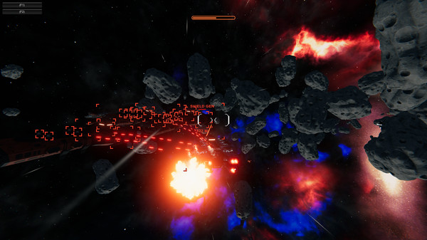 Screenshot of Galaversal Supremacy gameplay showing in-action mechanics