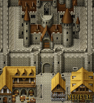 KHAiHOM.com - RPG Maker MZ - Fantastic Buildings: Medieval