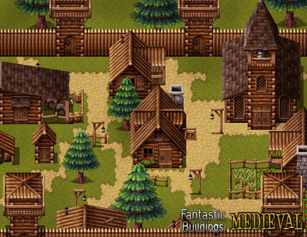 KHAiHOM.com - RPG Maker MZ - Fantastic Buildings: Medieval