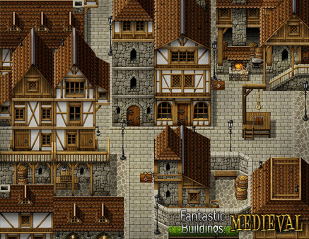 KHAiHOM.com - RPG Maker MZ - Fantastic Buildings: Medieval