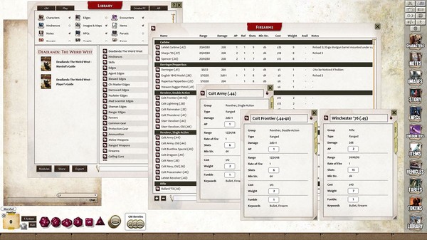 Fantasy Grounds - Deadlands: The Weird West (Core Rules Book)