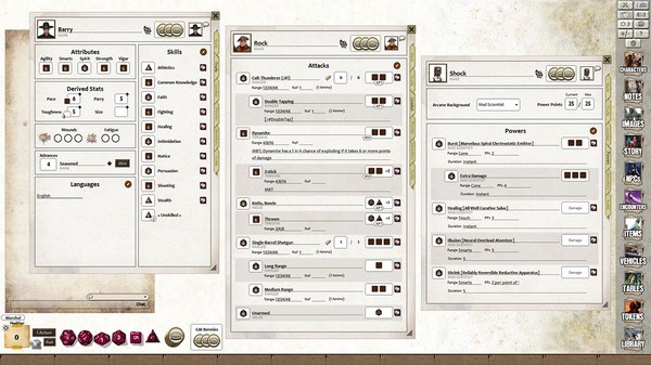 Fantasy Grounds - Deadlands: The Weird West (Core Rules Book)