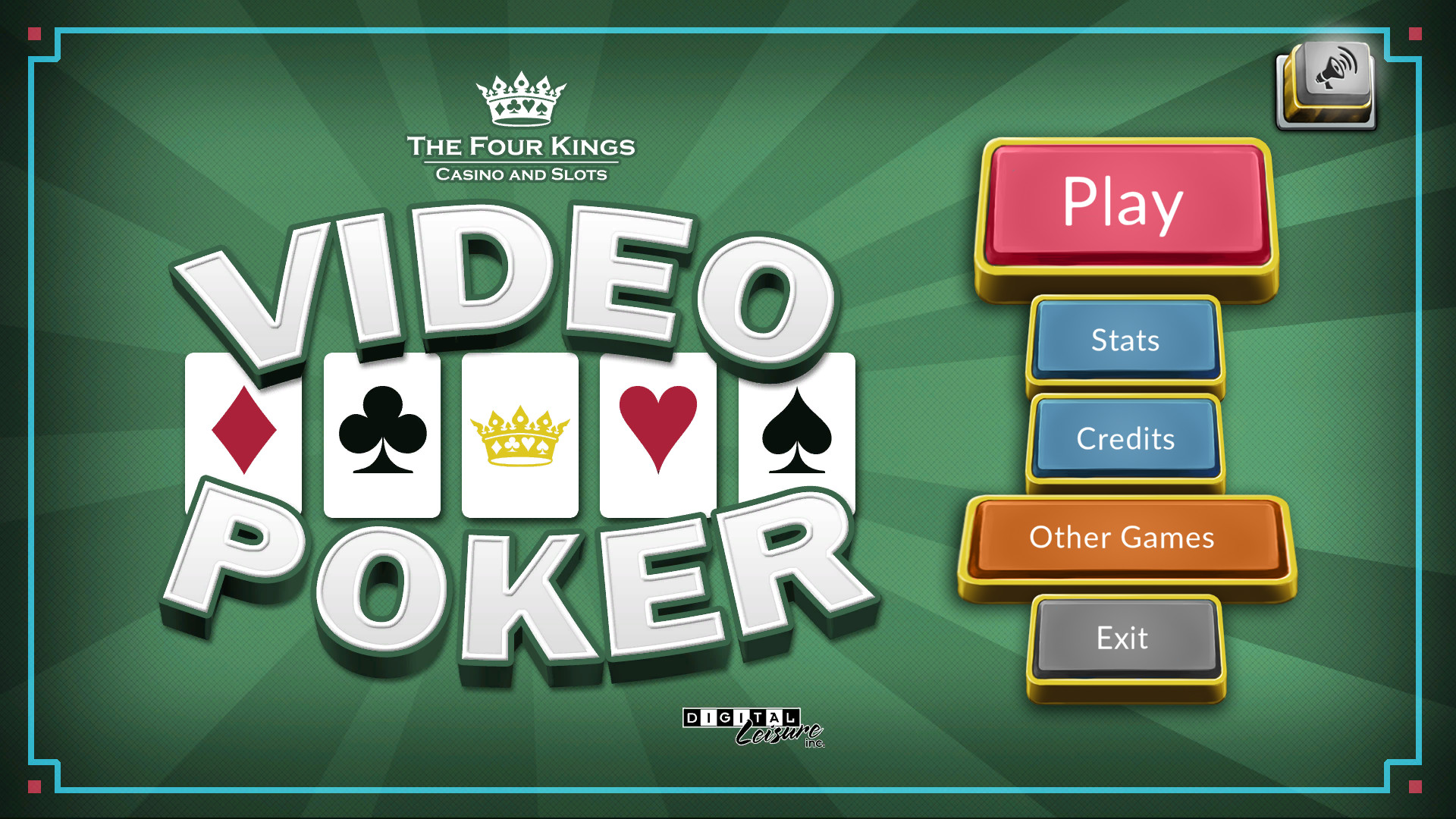 Four Kings: Video Poker Featured Screenshot #1