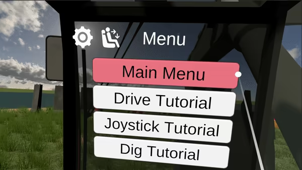 Excavator Simulator VR video 2