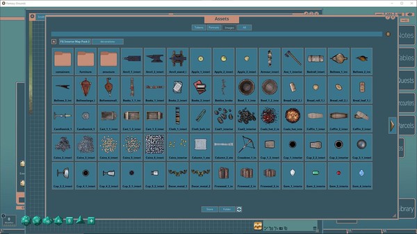 Fantasy Grounds - FG Interior Map Pack 2
